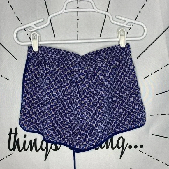 NWOT Forever 21 Boho Blue Shorts - Picture 5 of 6